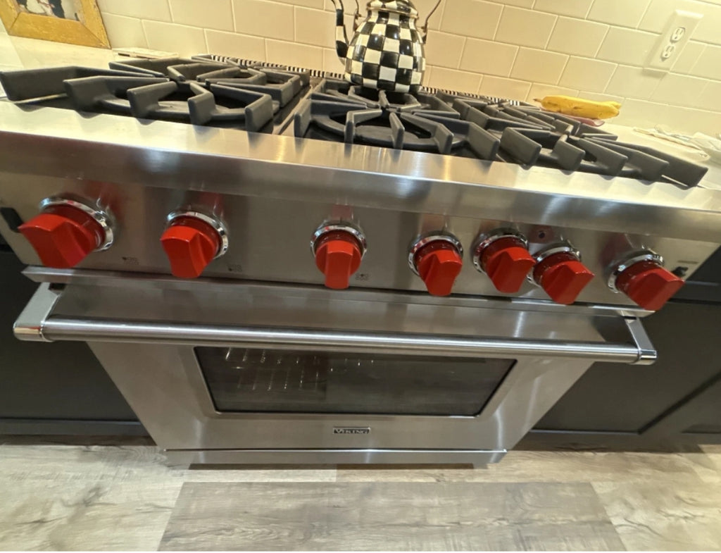COLORFUL LUXURY STOVE, OVEN, AND GRILL KNOBS