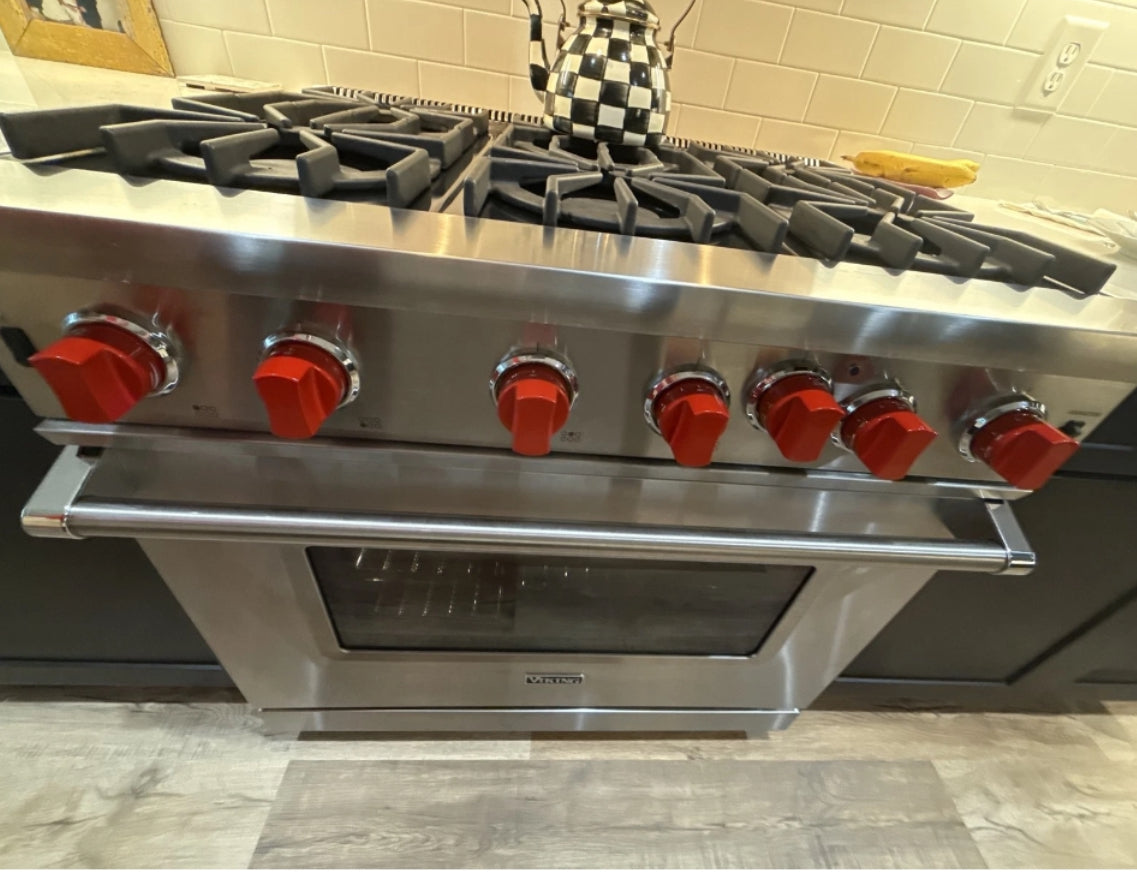COLORFUL LUXURY STOVE, OVEN, AND GRILL KNOBS