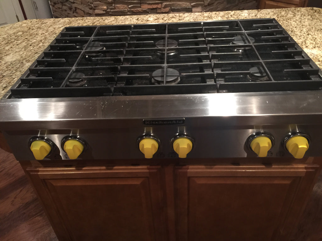 COLORFUL LUXURY STOVE, OVEN, AND GRILL KNOBS